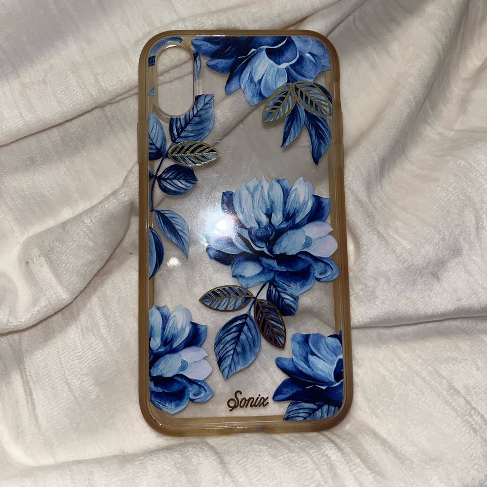 Blue Floral Iphone XR Case